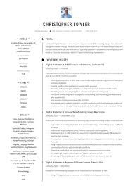 Performing ongoing keyword research including discovery and expansion of keyword. 19 Digital Marketer Resume Examples Guide 2020 Pdf
