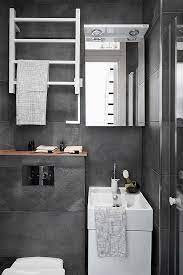 Mark did the whole thing himself, so obviously we'd. Dark Grey Bathroom Via Coco Lapine Design Blog Black And White Tiles Bathroom Bathroom Inspiration Bathroom Decor