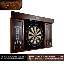 4.6 out of 5 stars. Barrington 40 Dartboard Cabinet Set Led Lights Steel Tip Darts Brown Black Walmart Com In 2021 Dart Board Dart Board Cabinet Led Lights
