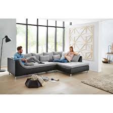 Gesamtheit zusammenpassender kleidungsstücke, zum beispiel einer uniform. Garnitur Herford Stoffbezug Grau Ca 326 X 213 Cm Mobel Boss