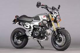 ホンダ 2輪出展車 evカブ コンセプトcb など4台を世界初公開 東京モーターショー2015 東京モーターショー2015 mota motorbike design honda grom harley davidson scrambler