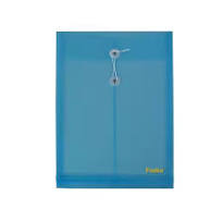 OEM Foska A4 FC Size Transparent Color Envelope File Pocket ...