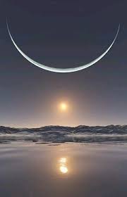 Moon Photo Moon And Sun Beautiful Moon Moon Photos Beautiful Nature