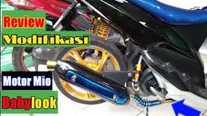 Modifikasi decal ninja 150 rr new warna hitam motif nekku. Modifikasi Mio Sporty Hitam Keren Cocok Buat Harian Youtube