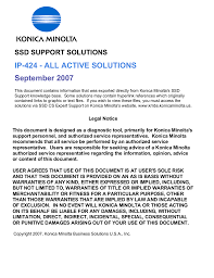 About current products and services of konica minolta business solutions europe gmbh and from other associated companies within the group, that is tailored to my personal interests. Pdf Ip 424 Manualzz
