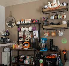 Halloween coffee bar robyn's southern nest #coffeebar #halloween #raedunn. A New Halloween Coffee Bar For The Spooky Season Halloween