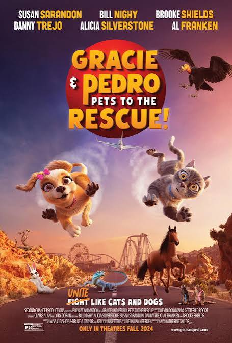 GRACIE AND PEDRO PETS TO THE RESCUE