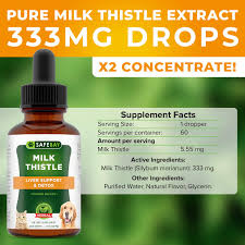 Read customer reviews and score big savings today! Milk Thistle Natural Liver Support Detox For Dogs And Cats Made In Usa Premium Immune Kidney Supplement Allergy Relief Liver Adrenal Health 100 Natural 1200 Drops Amazon Sg Pet Supplies