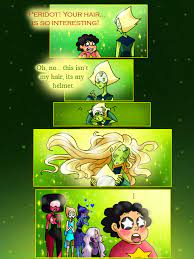 Peridot S Helmet By Hezuneutral Deviantart Com On Deviantart Peridot Steven Universe Steven Universe Funny Steven Universe Gem