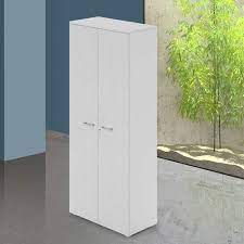 Altri prodotti che potrebbero interessarti Mobile Ufficio In Legno Bianco Con Serratura Armadietto Armadio Multiuso 2 Ante Con Ripiani Dimensioni 90x45x212