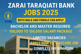 Zarai Taraqiati Bank Jobs 2025 | Apply Now for Remarkable Journey -