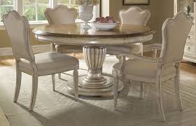 Butterlfy leaf table, four chairs, bench. Chair White Round Dining Table And Chairs