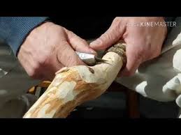 How To Carve A Hickory Walking Stick Pt 3 Youtube Walking Sticks Walking Sticks And Canes Carving