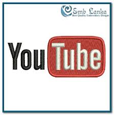 Easy embroidery tutorial by handiworks. Youtube Logo Embroidery Design Emblanka