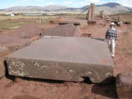 Multi - ton slab of rock, Pumapunku I WANT TO KNOW WHO AND WHEN IT ...
