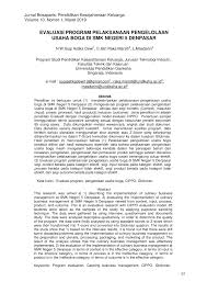 Jun 29, 2021 · kjp plus bulan juni 2021 belum cair untuk sd smp sma smk, maka butuh cara mengurus serta cek kjp.jakarta.go.id. Pdf Evaluasi Program Pelaksanaan Pengelolaan Usaha Boga Di Smk Negeri 5 Denpasar