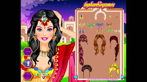 Indian Barbie Wedding Makeup Hair Style Saree Design Games Saubhaya Makeup