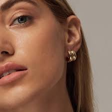 Buy Simple Earrings Everyday Earrings Huggie Hoops Huggie Earrings Dainty  Earrings Minimalist Earrings Hoop Earrings Gold Earrings Jewelry Gift  Online in India