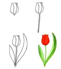 Auf Diese Seite Konnen Sie Blumen Malen Lernen Es Ist Ganz Einfach Und Mit Hilfe Diese Schone Vorlagen Erkennen Sie Blumen Malen Blumen Zeichnen Malen Lernen