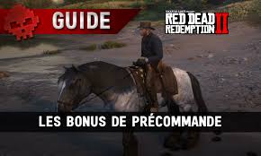 Dans red dead 2, vous pouvez monter sur tous les chevaux que vous croisez et faire un bout de chemin avec. Guide Red Dead Redemption 2 Les Bonus De Precommande