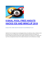 8 ball pool is miniclip's rendition of a multiplayer pool experience. This Is The Great Article I Like This Most Thes Is 8 Ball Pool Apk Unblocked Online Play Game Thes By Ayaan Yousif Issuu
