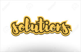 If you're new to this, it may seem overwhelming. Solutions Hand Written Text Writing Calligraphy Calligraphic Black White Letters White Logo Postcard Banner Concept Creative Icon Design Template Modern Royalty Free Cliparts Vectors And Stock Illustration Image 84887669