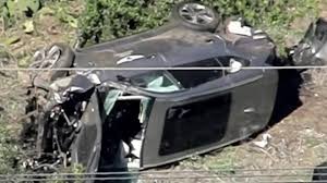 Car accident tiger woods car accident. Tiger Woods Injured In Car Accident Undergoing Surgery