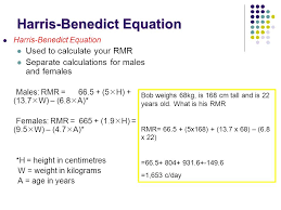 The application example of the use of manual recalculation in formulas. Harris Benedict Equation For Females