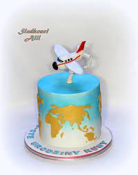 I have made it in a single tier version (see it here. Plane Cake Cake By Alll Cakesdecor
