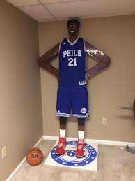 How old is joel embiid? I Made A 7 Ft Tall Lego Sculpture Of Joel Embiid Lego