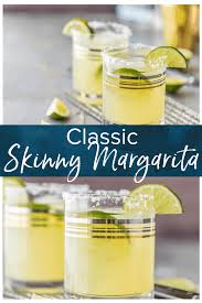This Skinny Margarita Recipe Is My Go To Simple Margarita Recipe With Only 5 Margarita Ingredient Skinny Margarita Margarita Ingredients Easy Margarita Recipe