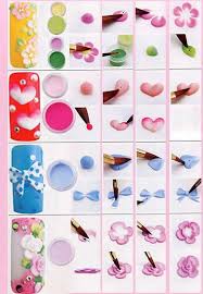 We've just made your life just that much easier by compiling a list of the best acrylic nail art. 3d Nail Art 3d Acrylic Nail Art Featuring A 3d Frangipani 3d Heart 3d Ribbon And Acrylicnaildesign 3d Acrylic Nails Nail Art Hacks Nail Art Techniques