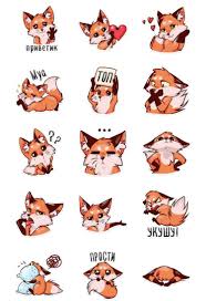 The Many Emotions Of The Fox Cutefox The Many Emotions Of The Fox Niedliche Tierzeichnungen Tierillustration Susse Tiere Zeichnen