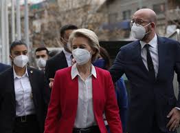 British pm and ursula von der leyen will meet ahead of an eu summit on thursday. G Mwsxku Dlxhm