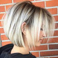 60 Bester Bob Frisuren Blond Bilder Short Straight Hair Short Thin Hair Short Hair Styles