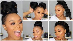 Hair extension is added gradually when your strands are underneath in cornrows. 5 Easy Hairstyles Using Braiding Hair Back To School Hairstyles On Natural Hair Youtube