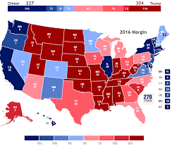 Historical Presidential Elections By State Margin Of Victory