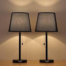 Bedside Table Lamps What Is The Use Of It Decorifusta In 2020 Nightstand Lamp Bedside Table Lamps Modern Black Lamps