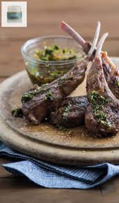 Grilled Lamb Chops And Chimichurri Sauce With Fusion Spanish Rosemary Sea Salt This Is Easter Dinner Perfecti Lamb Chops Grilled Lamb Chops Chimichurri Sauce