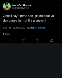 Nba Youngboy Quotes On Instagram This Me Quotes In 2020 Fact Quotes Mood Quotes Tweet Quotes