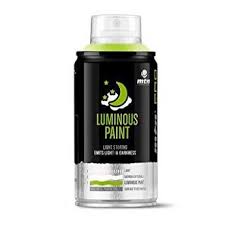 Montana Mtn 94 Spain Speciality Poltergeist Spray Paints 150 Ml Glow In The Dark Creative Hands