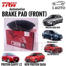 Untuk kepastian, perlu rujuk kepada pakar mekanik dahulu. Trw Front Brake Pad For Proton Saga Blm Flx Fl Vvt Savvy 1 Set 4 Pcs Shopee Malaysia