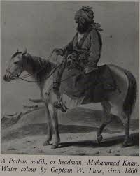 General Walter Fane depicting Pashtuns