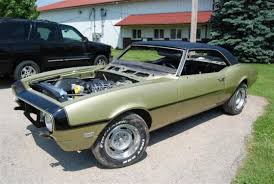 Image result for Ash Gold 1968 Camaro