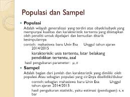 Contoh soal populasi dan sampel dalam penelitian. Penarikan Sampel Mugi Wahidin M Epid Prodi Kesehatan Masyarakat Ppt Download