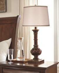 Ashley Furniture Signature Design Oakleigh Metal Table Lamps Set Of 2 Bronze To View Further For This Item V Metal Table Lamps Table Lamp Table Lamp Sets