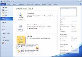 Open the word document on your computer. Recovery Of Unsaved Documents In Microsoft Office 2010 2013 Dell Us