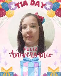 Parabéns tia Day , nossa querida regente, que Deus continue te abençoando e  te usando sempre nesse ministério que o Senhor te chamou e escolheu , você  é uma pessoa maravilhosa, dedicada,