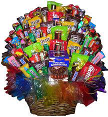 Candy Basket Gift Baskets For Men Stag And Doe Chocolate Gifts Basket