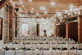 Hanging Wedding Lights Toronto Distillery Wedding Wedding Wedding Company
